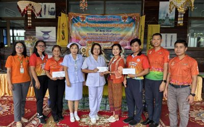 ร่วมทำบุญงานกฐินอำเภอเกษตรสมบูรณ์ ณ วัดสว่างไพรงาม หมู่1 บ้านหนองโพนงาม ต.หนองโพนงาม อ.เกษตรสมบูรณ์ จังหวัดชัยภูมิ